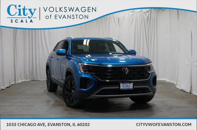 used 2024 Volkswagen Atlas Cross Sport car, priced at $38,498