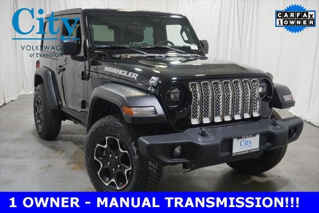 used 2021 Jeep Wrangler car, priced at $29,490