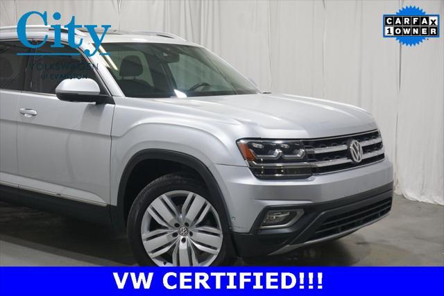 used 2019 Volkswagen Atlas car, priced at $24,990