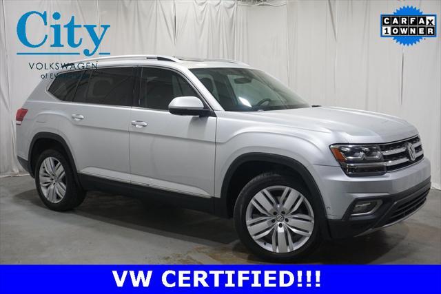 used 2019 Volkswagen Atlas car, priced at $24,990