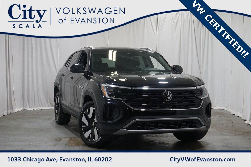 used 2024 Volkswagen Atlas Cross Sport car, priced at $34,990
