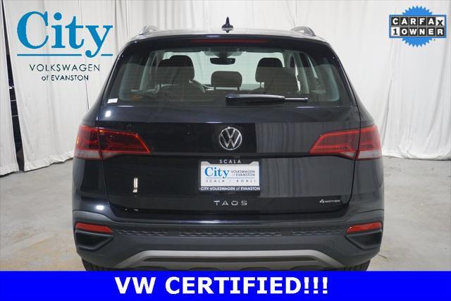 used 2022 Volkswagen Taos car, priced at $20,990