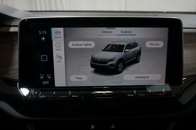new 2025 Volkswagen Atlas car, priced at $46,363
