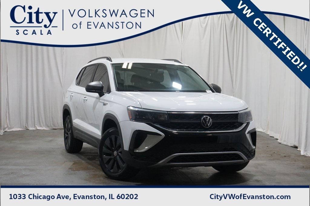 used 2022 Volkswagen Taos car, priced at $18,690