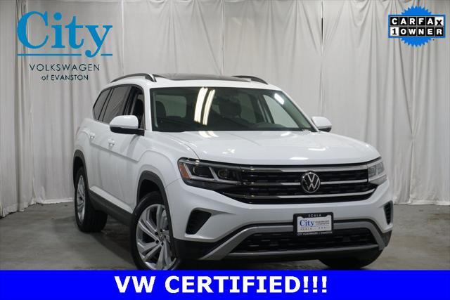 used 2021 Volkswagen Atlas car, priced at $28,990