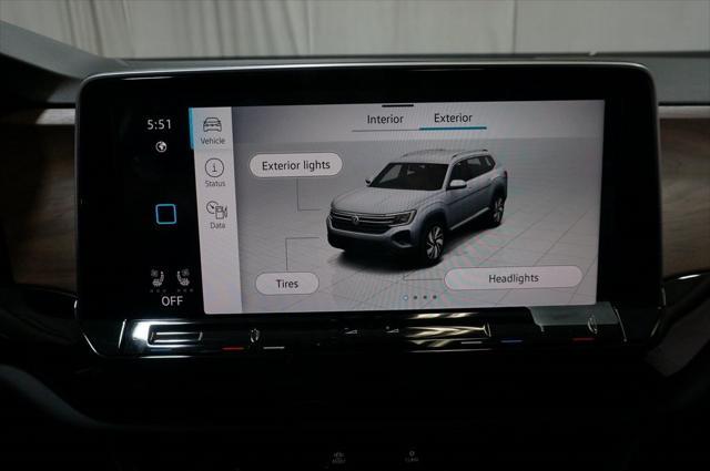 new 2025 Volkswagen Atlas car, priced at $39,006