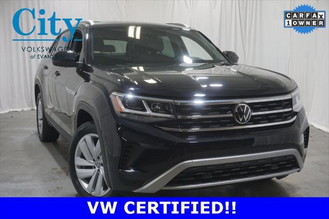 used 2023 Volkswagen Atlas Cross Sport car, priced at $32,990