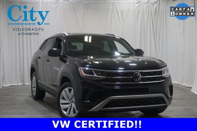 used 2023 Volkswagen Atlas Cross Sport car, priced at $32,990