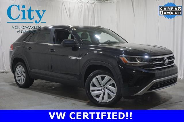 used 2023 Volkswagen Atlas Cross Sport car, priced at $32,990