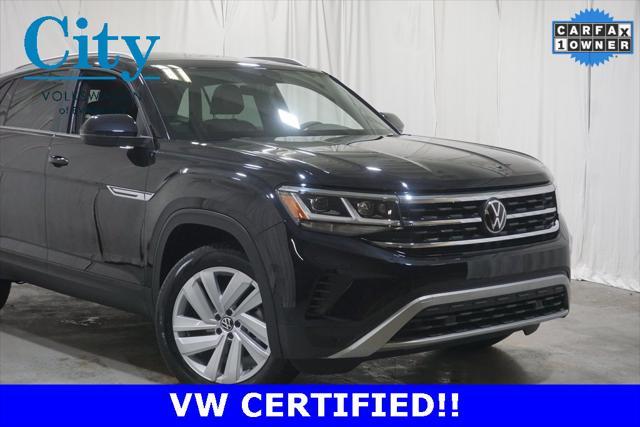 used 2023 Volkswagen Atlas Cross Sport car, priced at $32,990