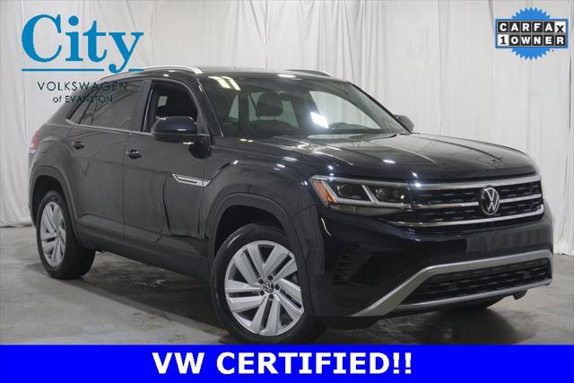 used 2023 Volkswagen Atlas Cross Sport car, priced at $32,990