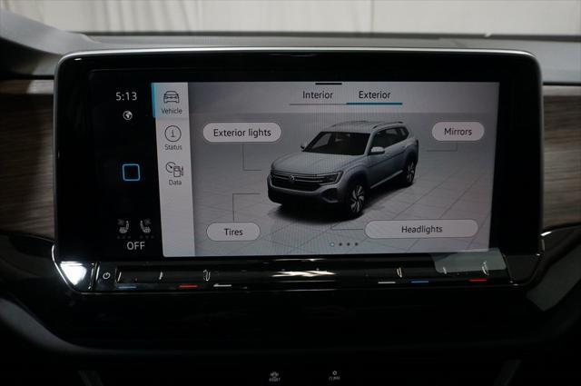 new 2025 Volkswagen Atlas car, priced at $47,607