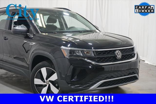 used 2024 Volkswagen Taos car, priced at $22,990