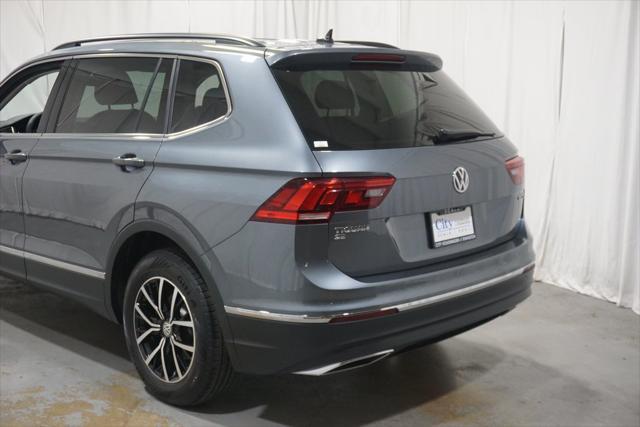 used 2021 Volkswagen Tiguan car, priced at $19,490