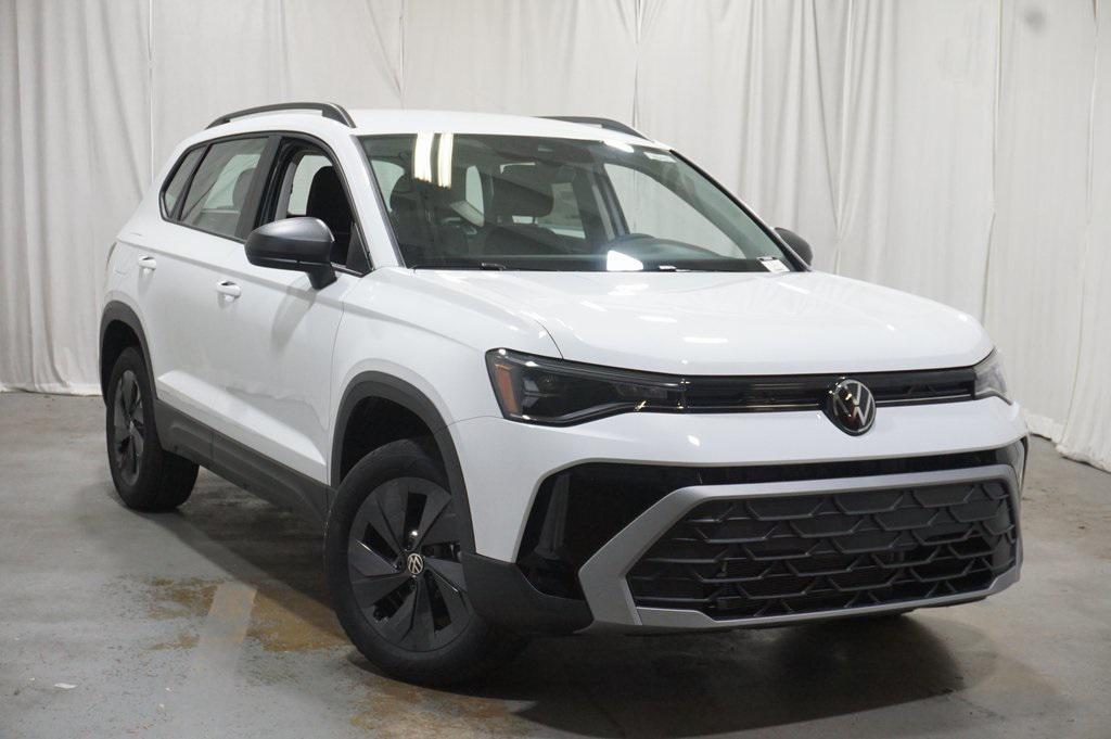 new 2025 Volkswagen Taos car, priced at $26,387