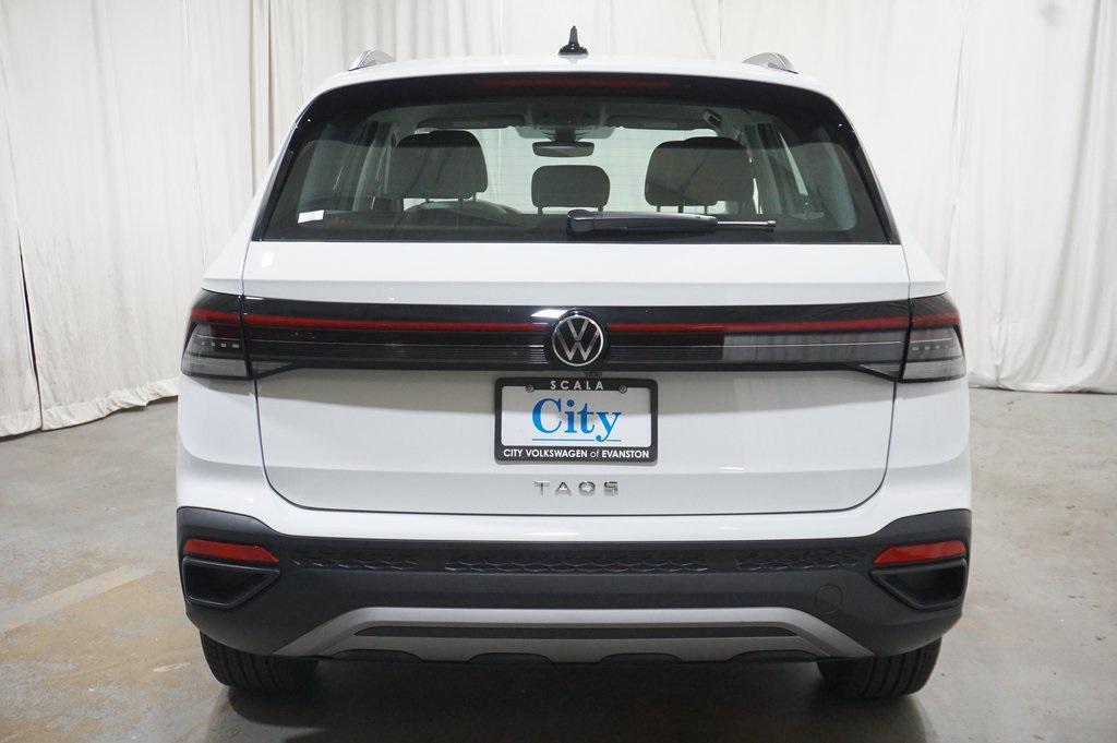 new 2025 Volkswagen Taos car, priced at $26,387
