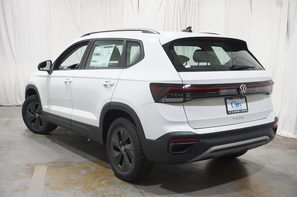 new 2025 Volkswagen Taos car, priced at $26,387
