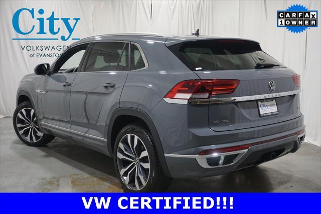 used 2023 Volkswagen Atlas Cross Sport car, priced at $39,990