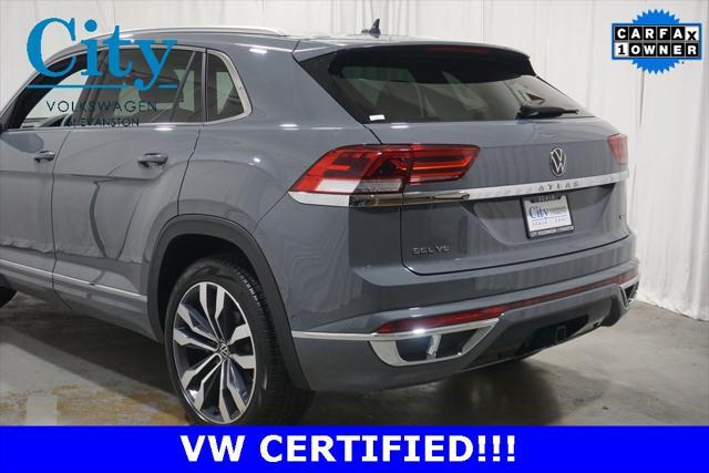 used 2023 Volkswagen Atlas Cross Sport car, priced at $39,990