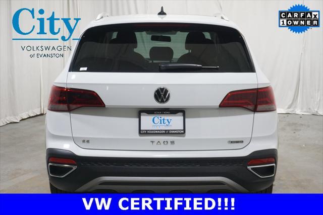 used 2022 Volkswagen Taos car, priced at $22,490