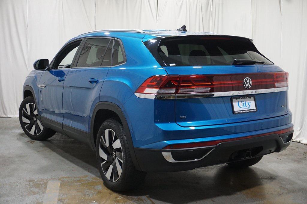 used 2024 Volkswagen Atlas Cross Sport car, priced at $33,490