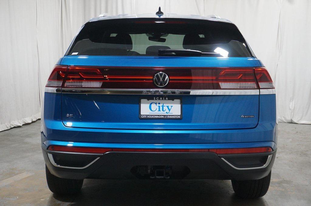 used 2024 Volkswagen Atlas Cross Sport car, priced at $33,490