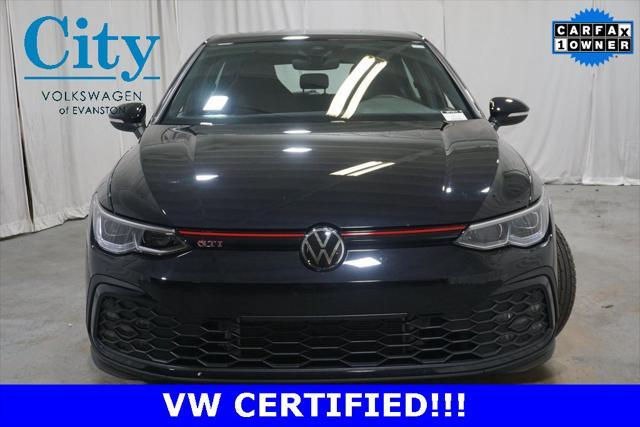 used 2024 Volkswagen Golf GTI car, priced at $29,490