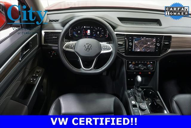 used 2023 Volkswagen Atlas car, priced at $37,500