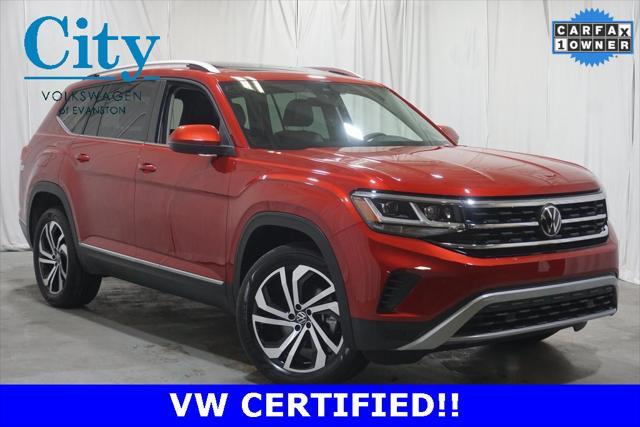 used 2023 Volkswagen Atlas car, priced at $37,500