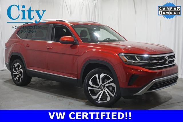 used 2023 Volkswagen Atlas car, priced at $37,500