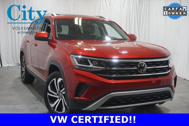 used 2023 Volkswagen Atlas car, priced at $37,500