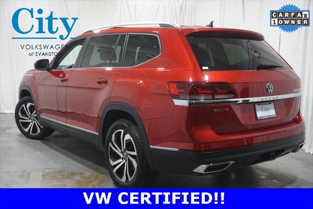 used 2023 Volkswagen Atlas car, priced at $37,500