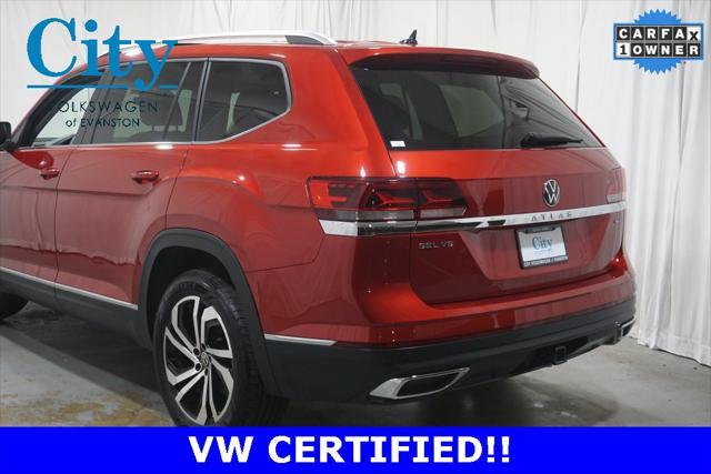 used 2023 Volkswagen Atlas car, priced at $37,500