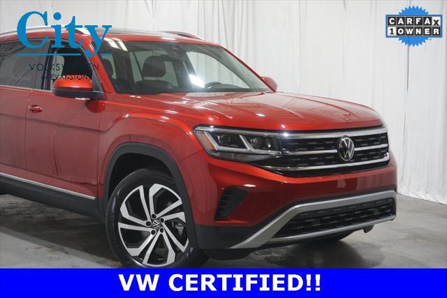 used 2023 Volkswagen Atlas car, priced at $37,500