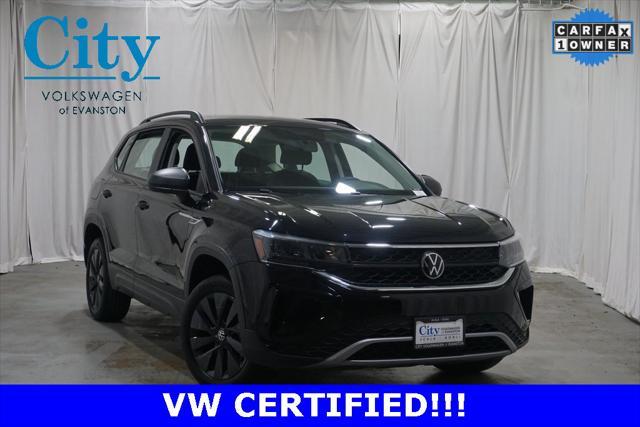 used 2022 Volkswagen Taos car, priced at $18,990