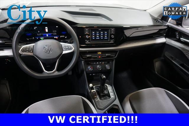 used 2022 Volkswagen Taos car, priced at $18,990