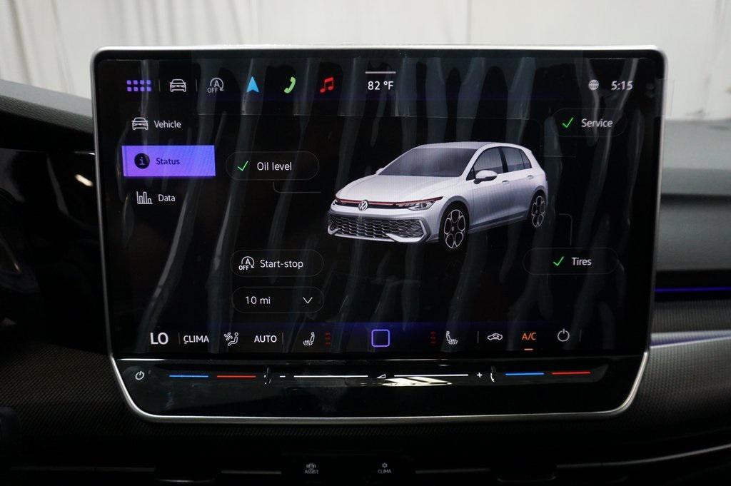 new 2025 Volkswagen Golf GTI car, priced at $38,184