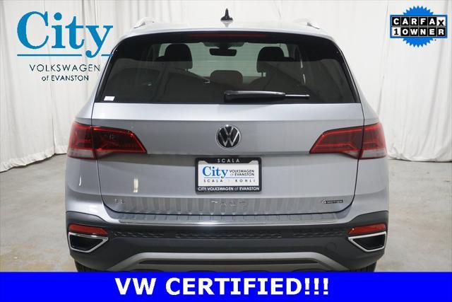 used 2024 Volkswagen Taos car, priced at $27,490