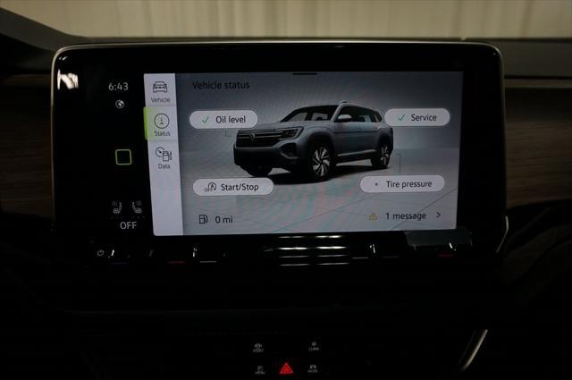 new 2025 Volkswagen Atlas car, priced at $47,607