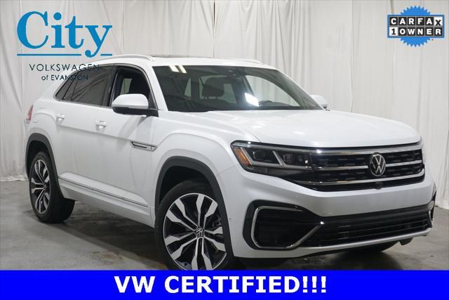 used 2023 Volkswagen Atlas Cross Sport car, priced at $39,990