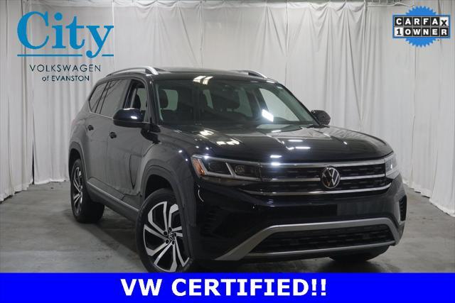 used 2023 Volkswagen Atlas car, priced at $37,800