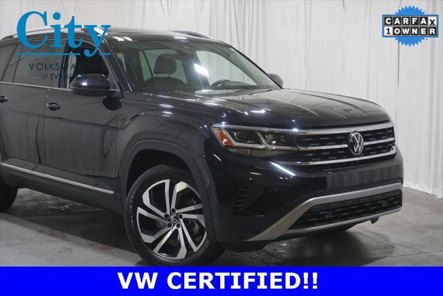 used 2023 Volkswagen Atlas car, priced at $37,800