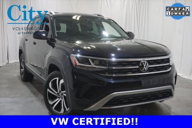 used 2023 Volkswagen Atlas car, priced at $37,800