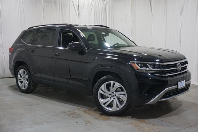 used 2021 Volkswagen Atlas car, priced at $25,500