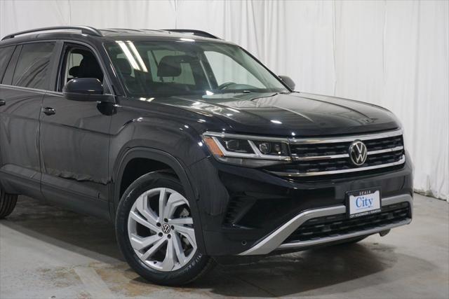 used 2021 Volkswagen Atlas car, priced at $25,500