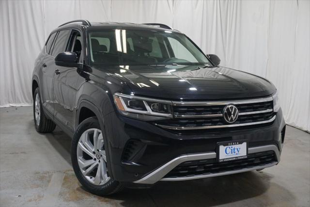 used 2021 Volkswagen Atlas car, priced at $25,500