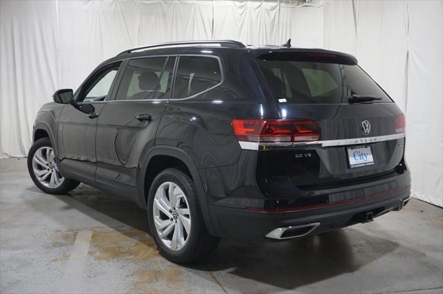 used 2021 Volkswagen Atlas car, priced at $25,498