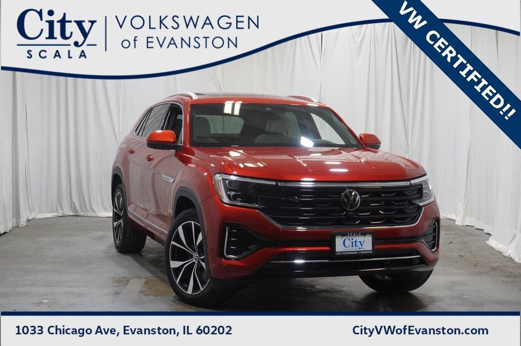used 2024 Volkswagen Atlas Cross Sport car, priced at $38,490