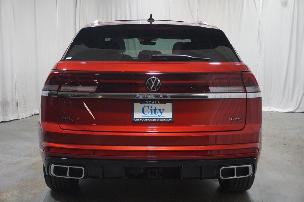 used 2024 Volkswagen Atlas Cross Sport car, priced at $38,490
