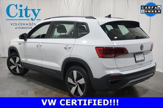 used 2024 Volkswagen Taos car, priced at $22,740